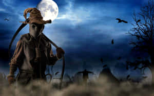 Mandhari ya Kreepy ya Halloween — Aesthetic ya Halloween ya kuwa mrembo Picha ya Ukuta