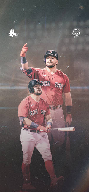 Mchezaji wa Red Sox Kyle Schwarber — iPhone 18 Pro Picha ya Ukuta