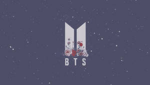Mchoro Mzuri wa Nembo ya BTS — Bts aesthetic Picha ya Ukuta