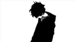 Mchoro wa Anime Siri na Nyeusi na Mweupe