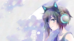 Mchoro wa Blake wa anime lesbian kwa wallpaper