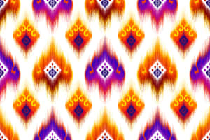 Mchoro wa Ikat wa Bukhara