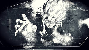 Mchoro wa Kihalisia wa Goku Mweusi