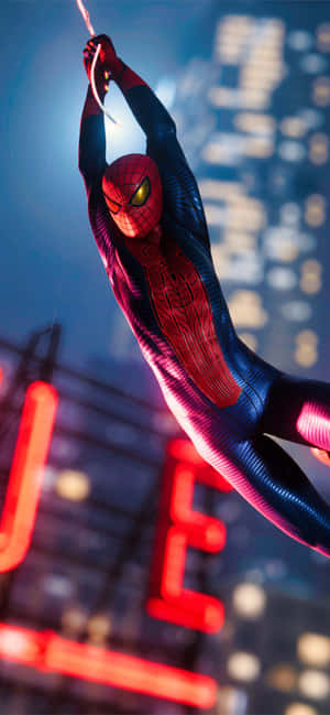 Spiderman Background — IQOO Z10R Picha ya Ukuta