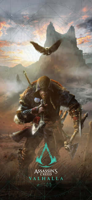 Iphone Xs Max Assassin's Creed Valhalla Background — Galaxy M17 Picha ya Ukuta