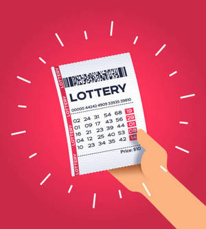 Mchoro wa Vector Nyekundu wa Lottery wallpaper — Vivo X Fold3 Picha ya Ukuta