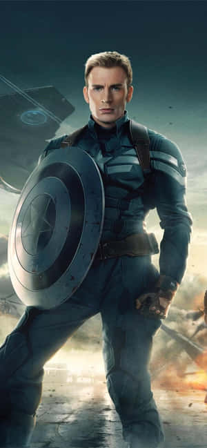 Captain America Latri — IQOO Z10R Picha ya Ukuta