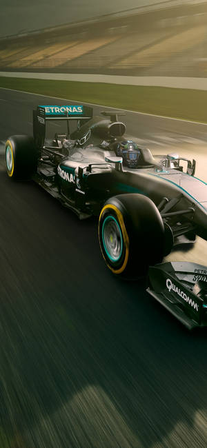 Mercedes F1 Iphone — Galaxy A27 Picha ya Ukuta