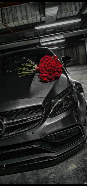 Mercedes iPhone X 3D Rose — iPhone 15 Pro Picha ya Ukuta