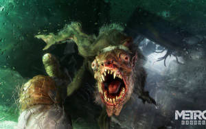 Metro Exodus Samaki wa Ajabu 3440x1440 — Picha ya mchezo wa video Picha ya Ukuta