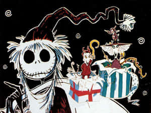 "Mfalme wa Pumpkins Anarudi" — The Nightmare Before Christmas Picha ya Ukuta