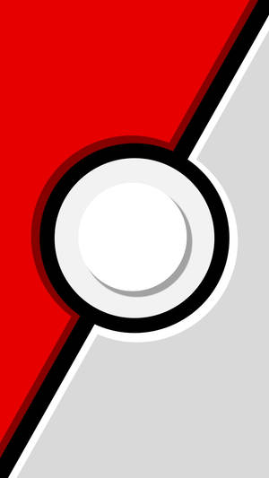 Mfano wa Pokeball wa Pokemon kwa Simu — Pokemon Telefoni Picha ya Ukuta