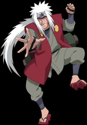 Mhusika wa Anime Jiraiya wa Naruto