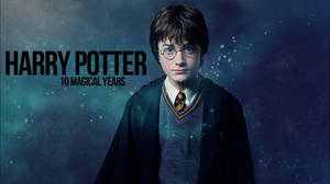 Miaka 10 ya Sihiri Harry Potter Ipad — Aesthetic Harry Potter Picha ya Ukuta