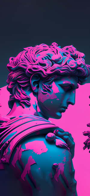 Vaporwave Background — POCO X Picha ya Ukuta
