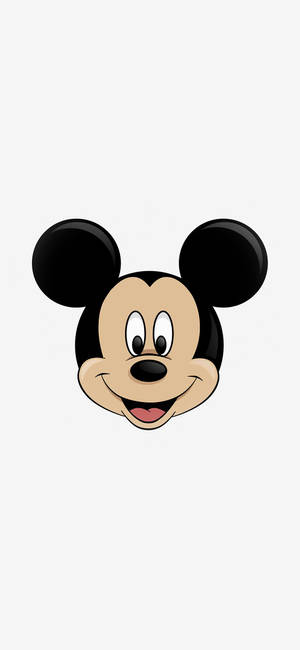 Mickey Mouse Minimalist Iphone — Galaxy S25 Picha ya Ukuta