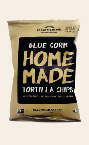 Mifuko ya Chips za Bluu kwa Fursa za Uwekezaji — Nubia Flip2 Picha ya Ukuta