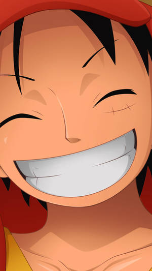 Mikono ya Luffy Smile — Luffy Picha ya Ukuta