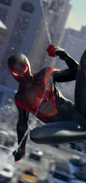 Miles Morales Iphone — Redmi Note Picha ya Ukuta