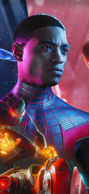 Miles Morales Iphone — Redmi Note 17 Pro Picha ya Ukuta