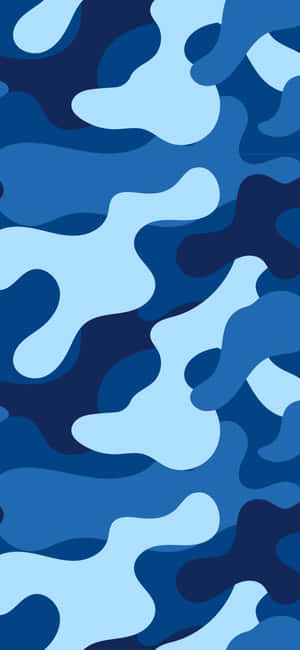 Blue Bape Camo — Redmi Note 17 Pro Picha ya Ukuta