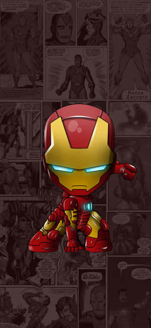 Iron Man Iphone X — Vivo X200 FE Picha ya Ukuta