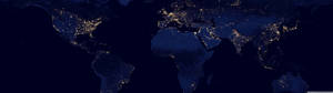 World map in dark blue shades wallpaper. — 5120x1440 Picha ya Ukuta