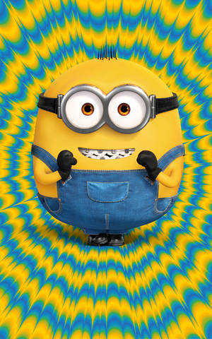 Taputa ya Minions yellow and blue — Galaxy Tab S10 Ultra Picha ya Ukuta