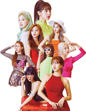 Mitindo ya Rangi ya Wanachama wa Twice