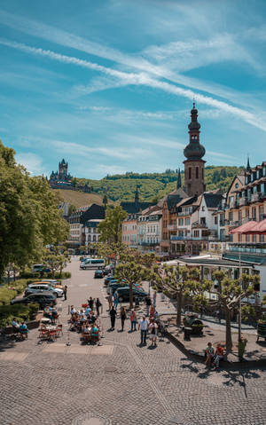 Mji wa Sawa Katika Germany wallpaper — Galaxy Tab S10+ Picha ya Ukuta