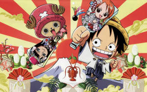 Mkakasi wa Anime One Piece wa Ajabu wallpaper — Anime za Kuchekesha Picha ya Ukuta