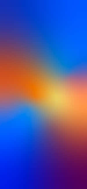 Blue And Orange Background — Vivo T4 Picha ya Ukuta