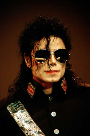 Mkazo wa kipekee wa Michael Jackson katika maonyesho ya 1991 — Oppo Pad Mini Picha ya Ukuta