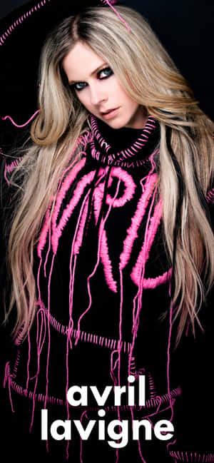 Avril Lavigne background — Moto G Play (2024) Picha ya Ukuta