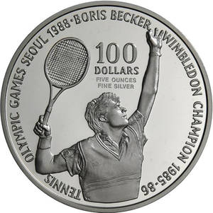 Wallpaper ya mkopo wa fedha wa Boris Becker — 1:1 Picha ya Ukuta