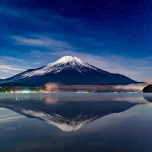 Picha za Mlima Fuji — iPad Air 13 Picha ya Ukuta