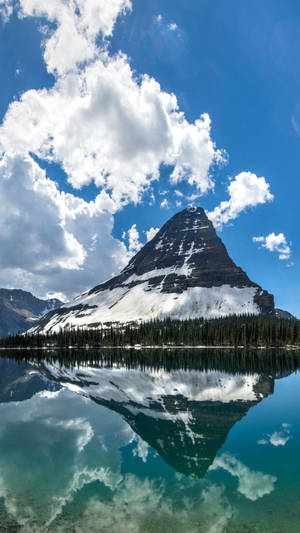 Mlima wa Glacier National Park Mwenyeji — Asili iPhone Picha ya Ukuta