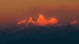 Mlimi Nyekundu wa Cubism Vector wallpaper