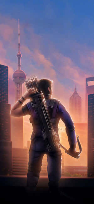 Hawkeye background — POCO C85 Picha ya Ukuta
