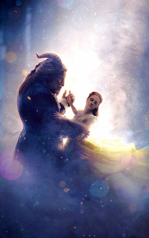 Mobile Beauty and the Beast wallpaper — Galaxy Tab S9 Picha ya Ukuta