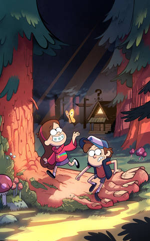 Taputa ya Mobile Gravity Falls — Galaxy Tab S10 Ultra Picha ya Ukuta