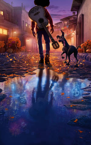 Mobile Miguel kutoka Coco wallpaper — Galaxy Tab S9 Ultra Picha ya Ukuta