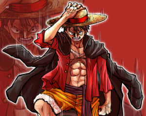 Monkey D. Luffy, mhusika mkuu wa One Piece — Luffy Picha ya Ukuta