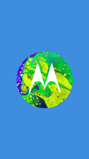 Motorola ya Rangi ya Kifaranga na Kijani — Motorola Picha ya Ukuta