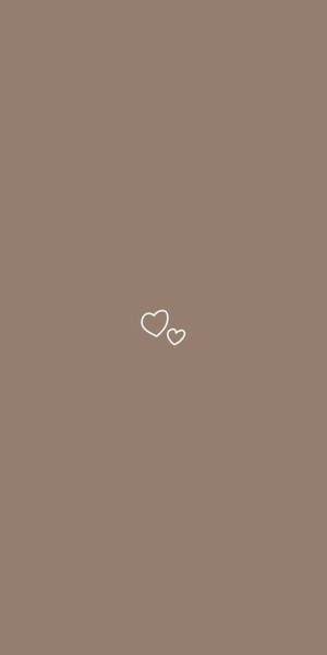 Moyo wa Brown wa Kimaadili na Rahisi — Aesthetic brown Picha ya Ukuta