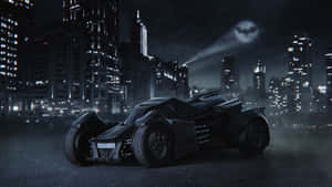 Mpangilio wa Batman wa Mota Mbwa Mwitu na Sky — Batman Picha ya Ukuta