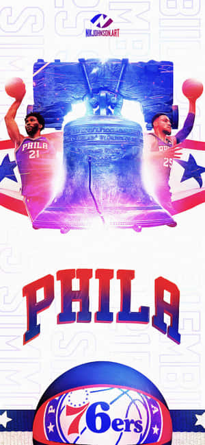76ers Iphone — iPhone 13 Pro Picha ya Ukuta