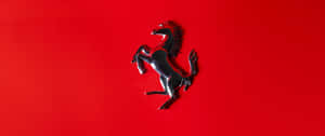 Mpira wa Logo — Ferrari Picha ya Ukuta