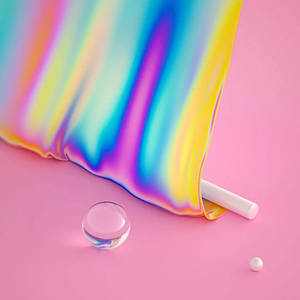 Mpito wa Suti ya Mwamba wa Pastel wallpaper — Upinde wa mvua pasteli Picha ya Ukuta