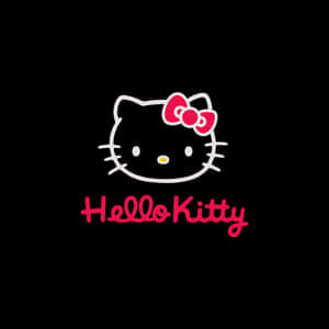 Mrembo Mrembo wa Hello Kitty na Riboni — Hello Kitty Halloween Picha ya Ukuta